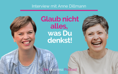 Hochstaplerin oder nicht – das ist hier die Frage. Interview mit Anne Dillmann (297)